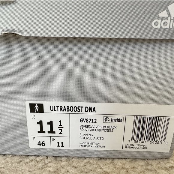 Adidas Ultraboost DNA Men\'s US 11.5 Red main image 8